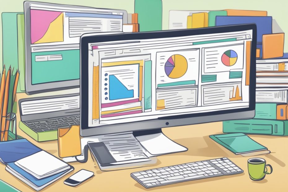 A computer screen with multiple tabs open, showing various self-paced online college courses